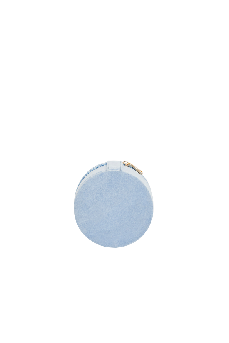 x Peter Rabbit Blue Velvet Embroidered Circle Jewellery Box, Alternate, color, Light Blue