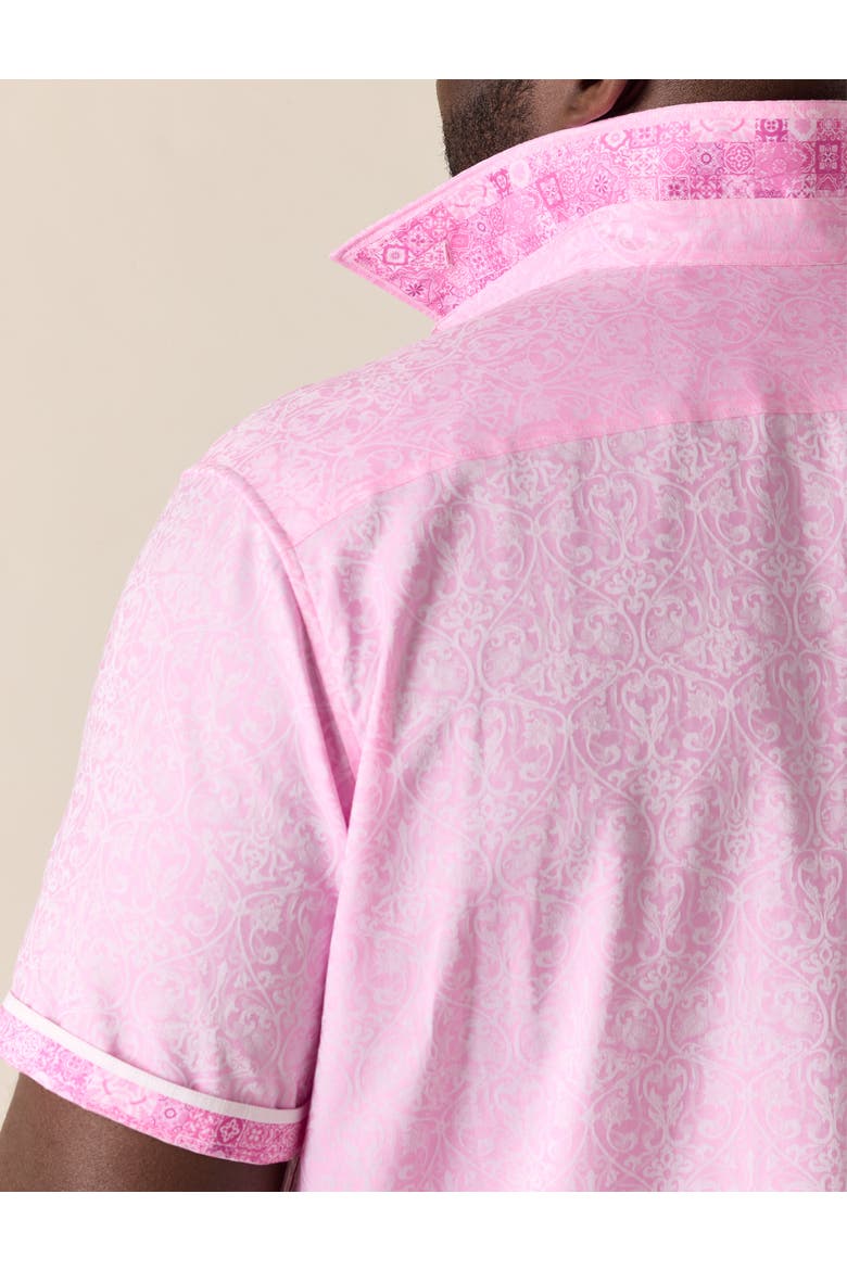 Big & Tall Luther Sport Shirt V2, Alternate, color, LT PINK