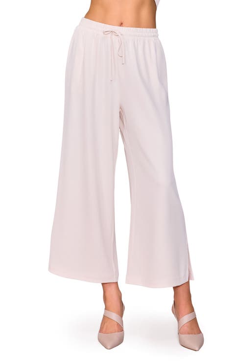 Crepe Drawstring Pants