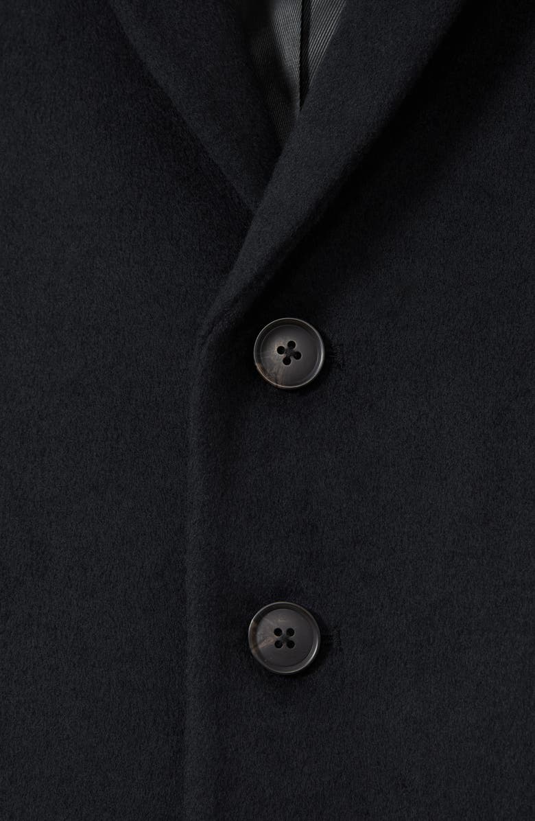 Reiss Kids' Gable Single Breasted Overcoat, Alternate, color, Navy