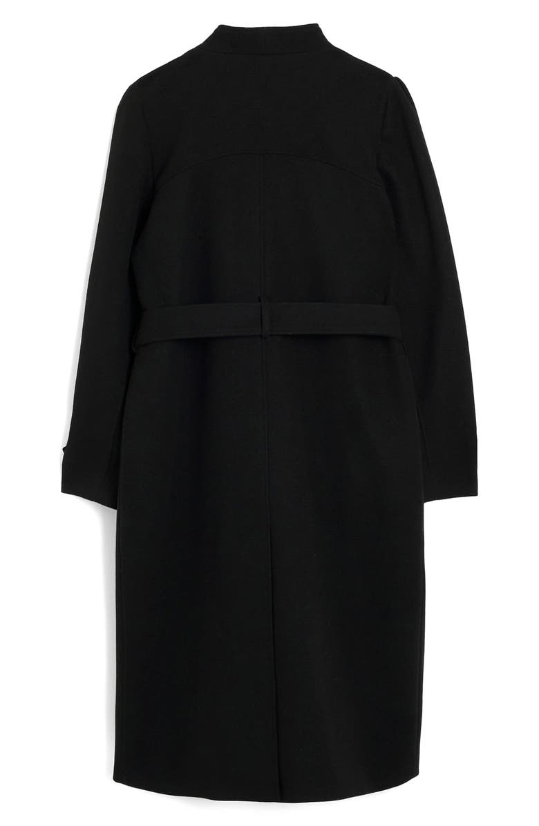 River Island Fall Away Tie Belt Coat, Alternate, color,