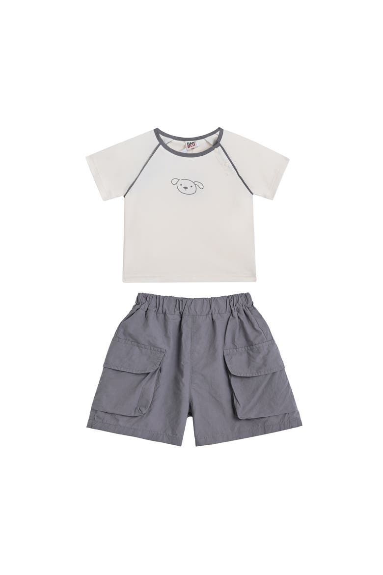 Dog Pocket Set, Main, color, Grey