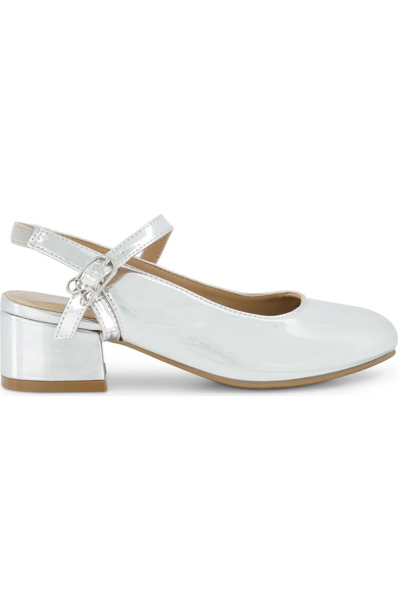 SAM & LIBBY Kids' Bianca Grace Mary Jane Dress Shoe, Alternate, color, Silver