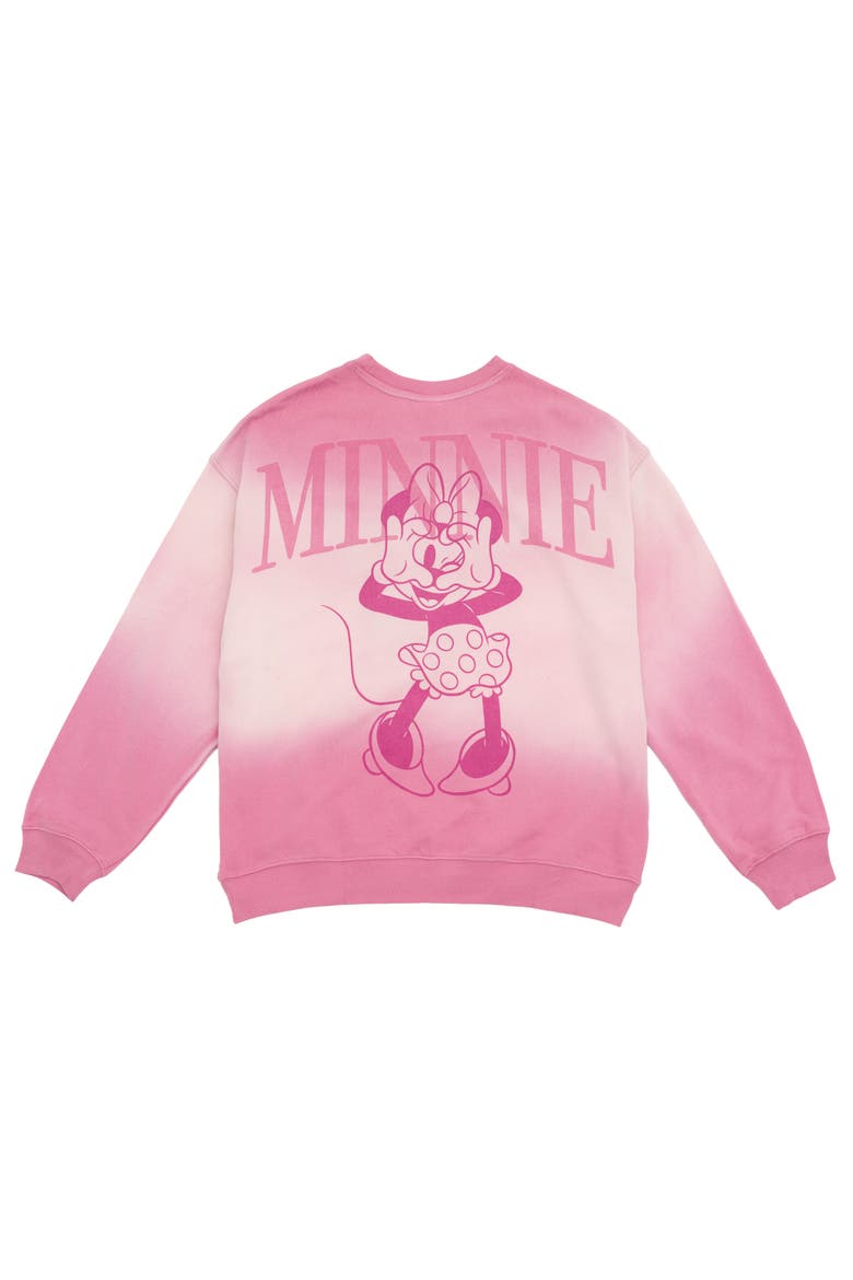 Minnie Mouse Loungewear Sweatshirt, Alternate, color, Blush Minnie Mouse