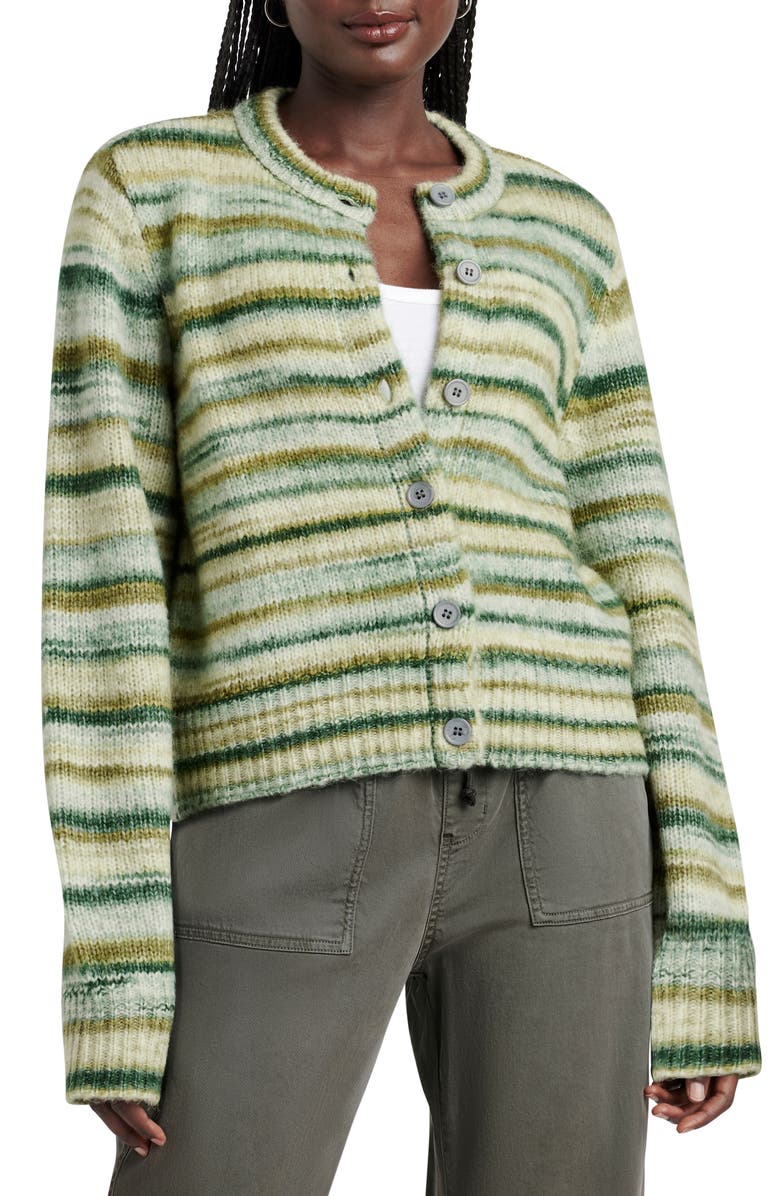 Splendid Daniella Stripe Cardigan, Main, color, 