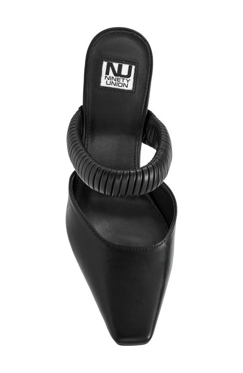 Ninety Union Luna Mule Pump In Black