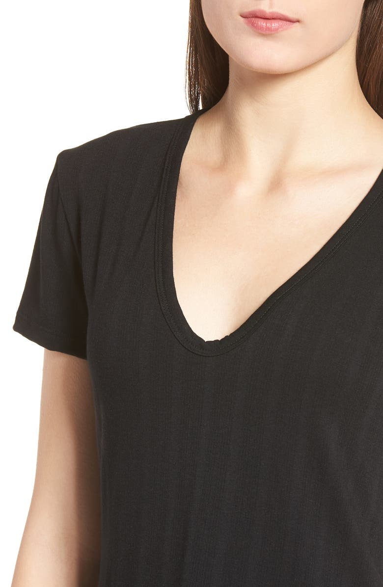 All in Favor Rib Knit Tee, Alternate, color, 