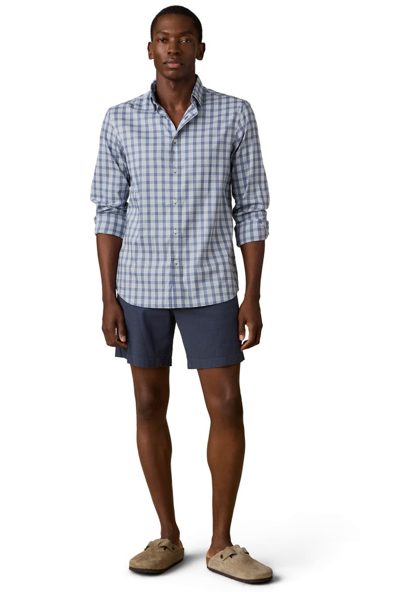 The Movement Plaid Button-Up Shirt, Alternate, color, LAKE RILEY PLAID