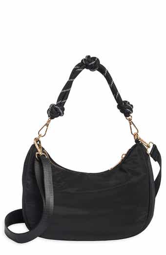 Nylon Hobo Crossbody Bag