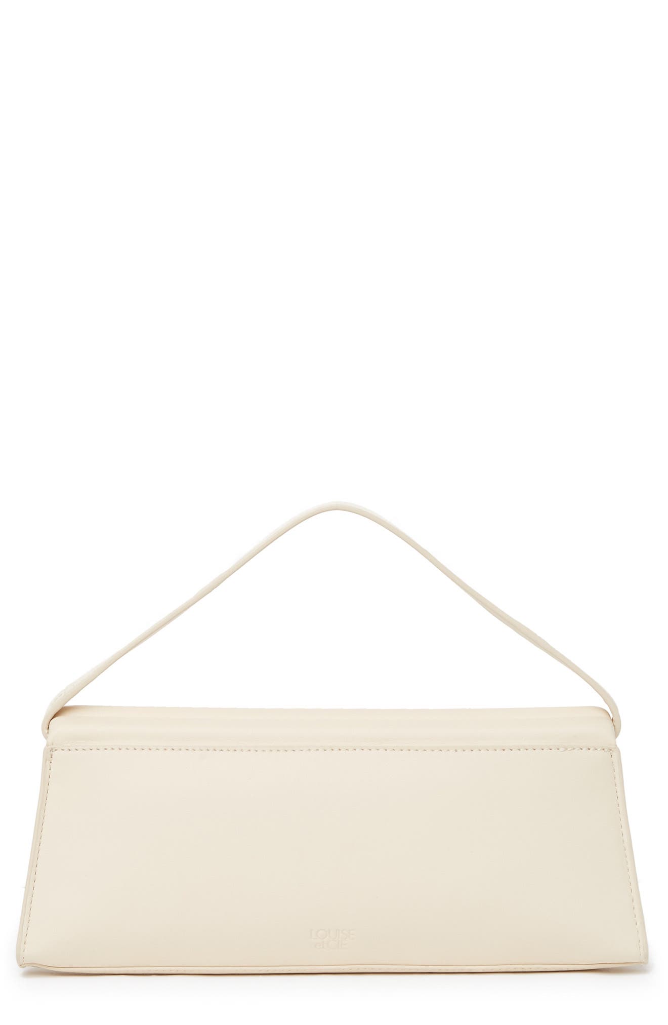 Louise et Cie Alez Quilted Padded Leather Clutch, Alternate, color, 