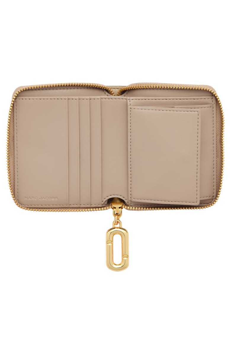 Marc Jacobs The Slim Compact Wallet, Alternate, color, Light Slate