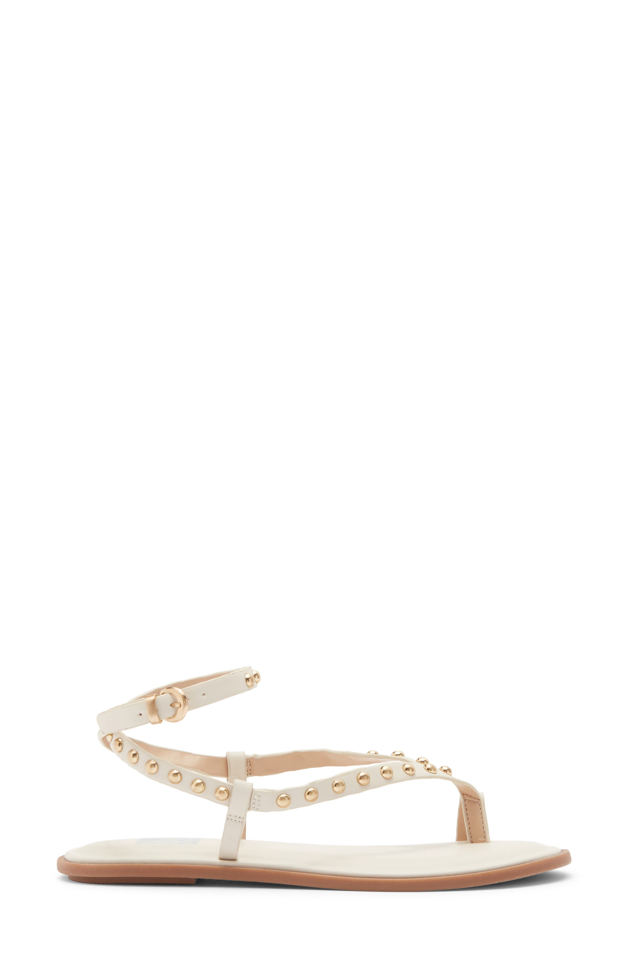 Olynn Stud Sandal, Alternate, color, IVORY