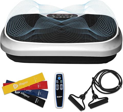 Waver Mini Vibration Plate Exercise Machine for Muscle Toning & Recovery