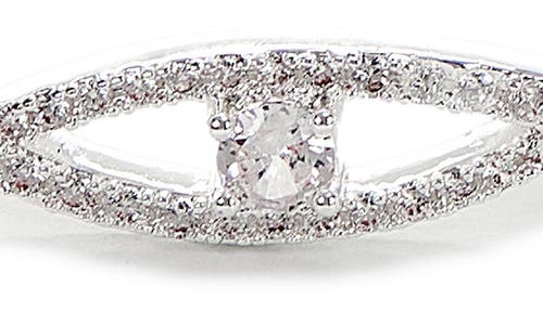 Danecraft Twisted Infinity Hinged Bangle In Silver