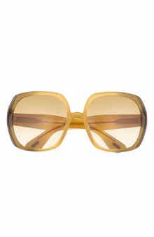 TOM FORD 60mm Square Sunglasses