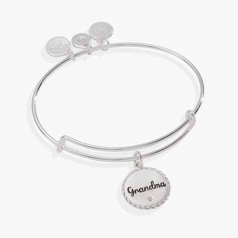 Grandma Charm Bangle Bracelet
