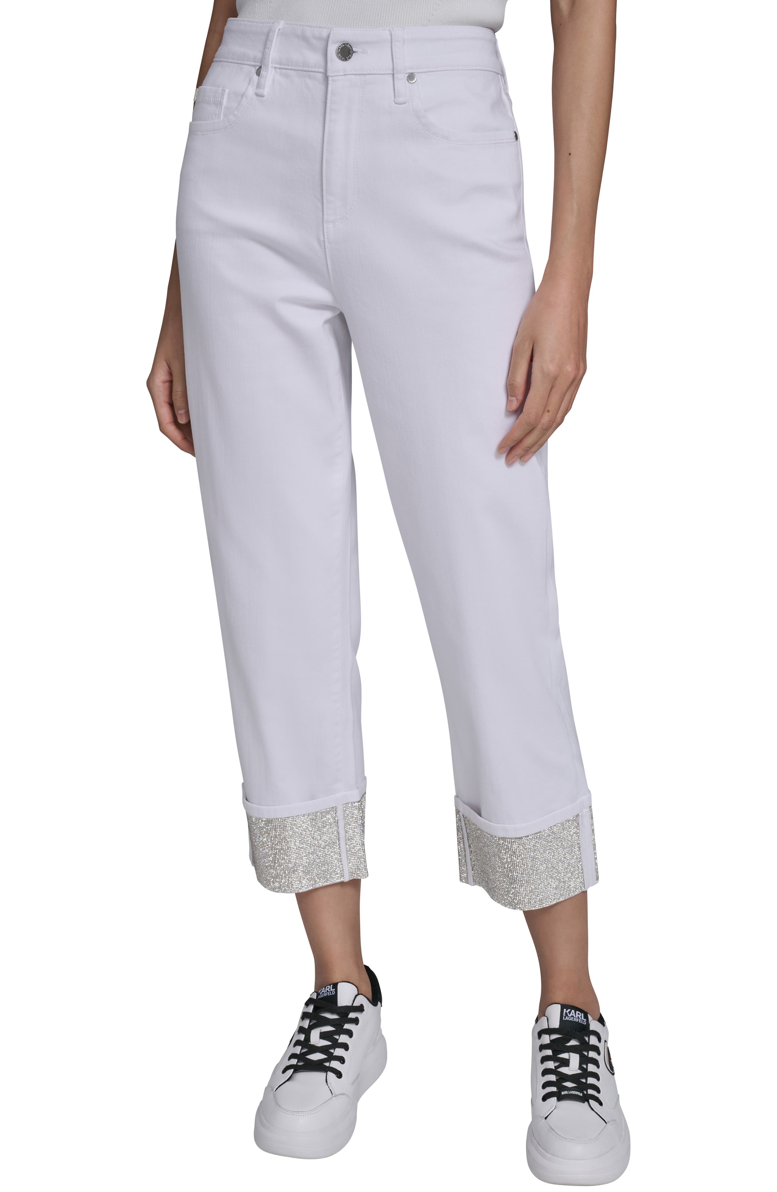 selected WHITE DENIM