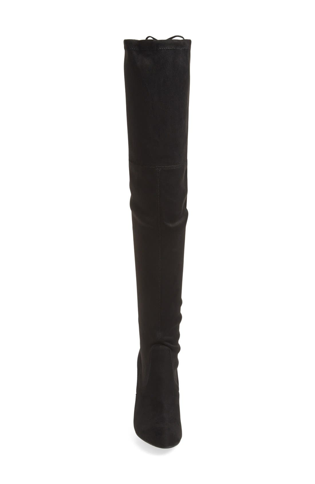 Steve Madden 'Gorgeous' Over the Knee Boot, Alternate, color, 