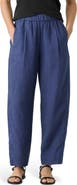 Eileen Fisher Pleated Organic Linen Lantern Pants