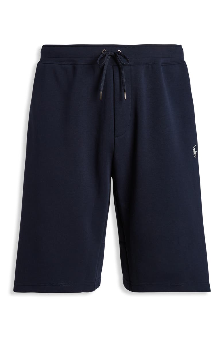 Big & Tall Double-Knit Active Shorts, Alternate, color, AVIATOR NAVY