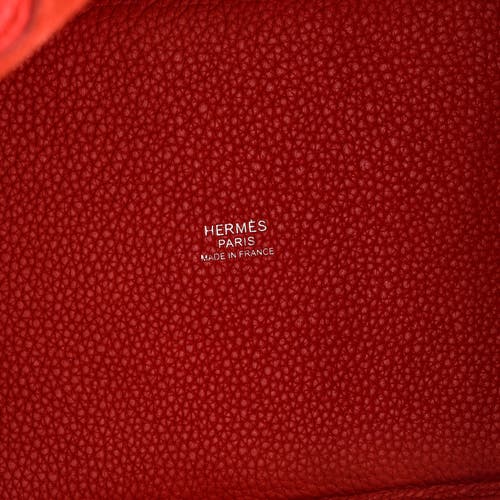 Pre-owned Hermes Hermes Picotin Lock Bag Maurice Pm In Red