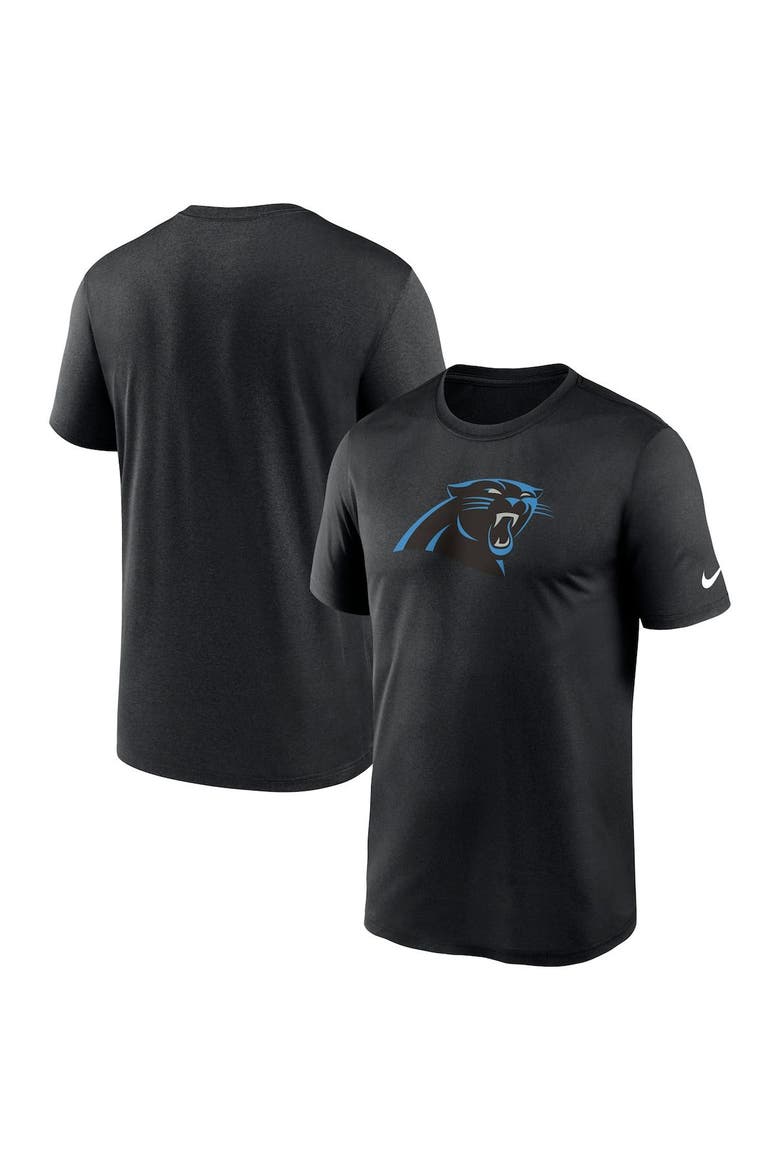 Men's Nike  Black Carolina Panthers Legend Logo Performance T-Shirt, Main, color, Black