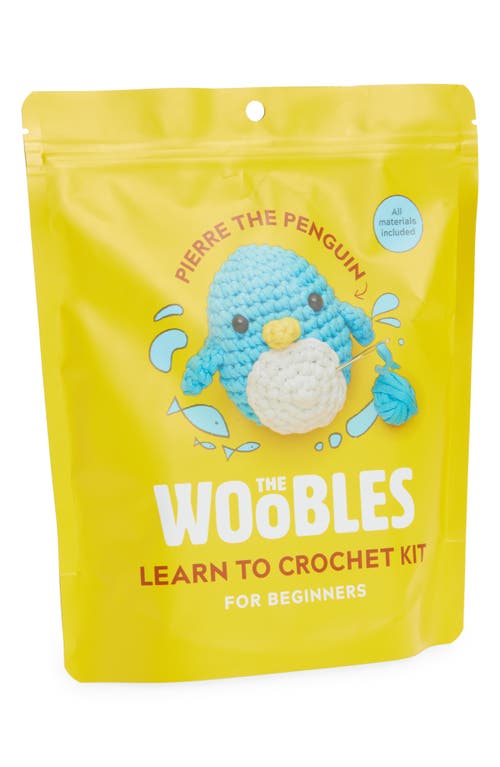THE WOOBLES Penguin Crochet Kit in Blue  product