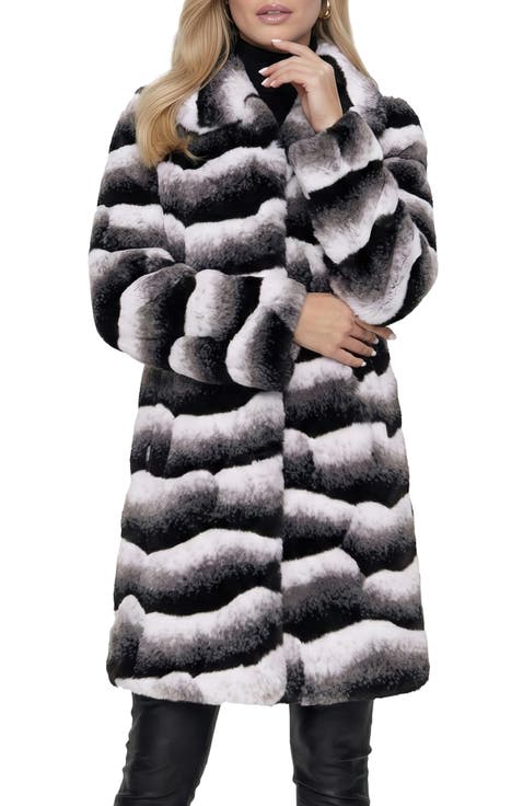 Fur-Fee Chinchilla (Faux Fur) Short Coat