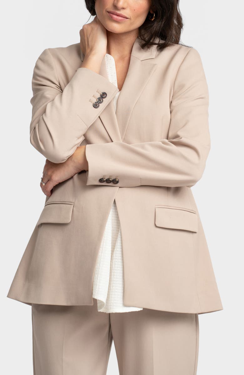 Seraphine Tailored Maternity Blazer, Alternate, color, 