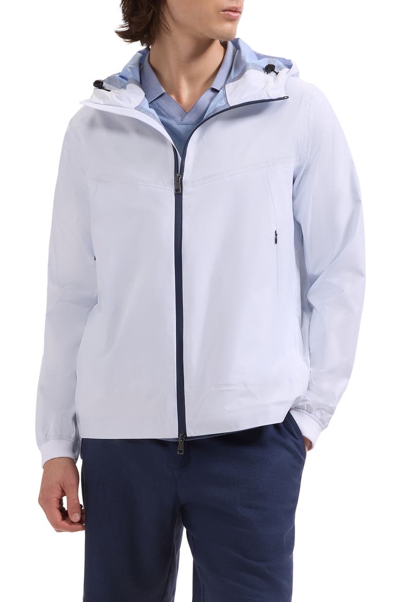 Full Zip Anorak, Main, color, WHITE