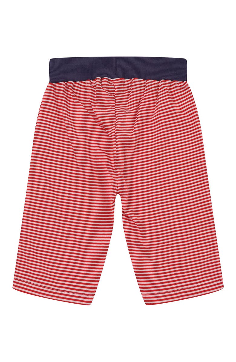 Lilly + Sid Organic Cotton Anchor And Stripe Shorts - 2 Pack, Alternate, color, Multi