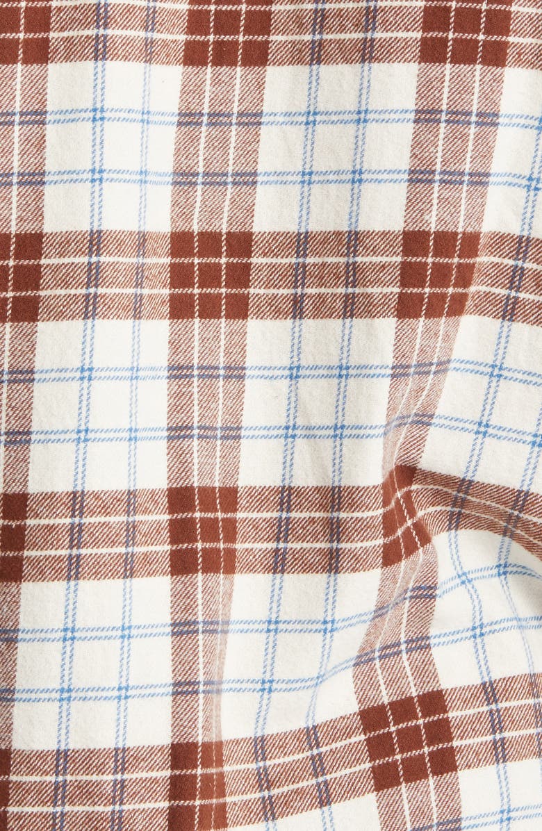 Obey Men's Arnold Plaid Organic Cotton Flannel Button-Up Shirt, Alternate, color, 