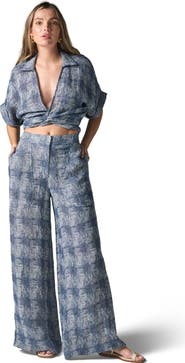 JBQ Oslo Pant 2.0 in Seaside Gauze