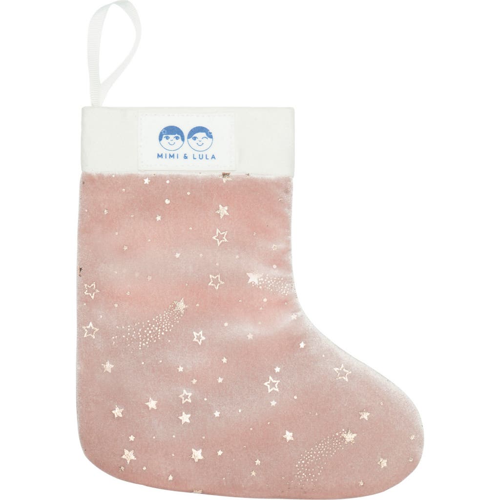 Mimi & Lula Holiday Stocking with Hair Accessories in Pink