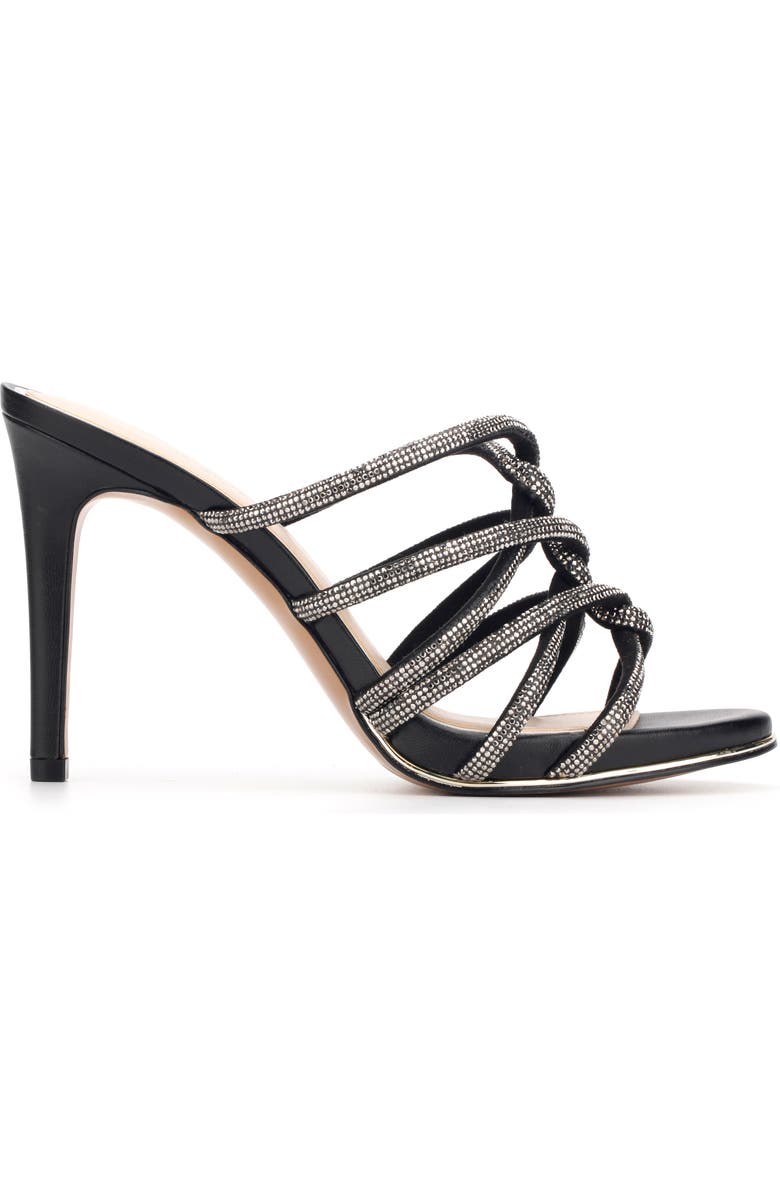 Kenneth Cole New York Brooke Jewel Twist Sandal, Alternate, color, Hematite