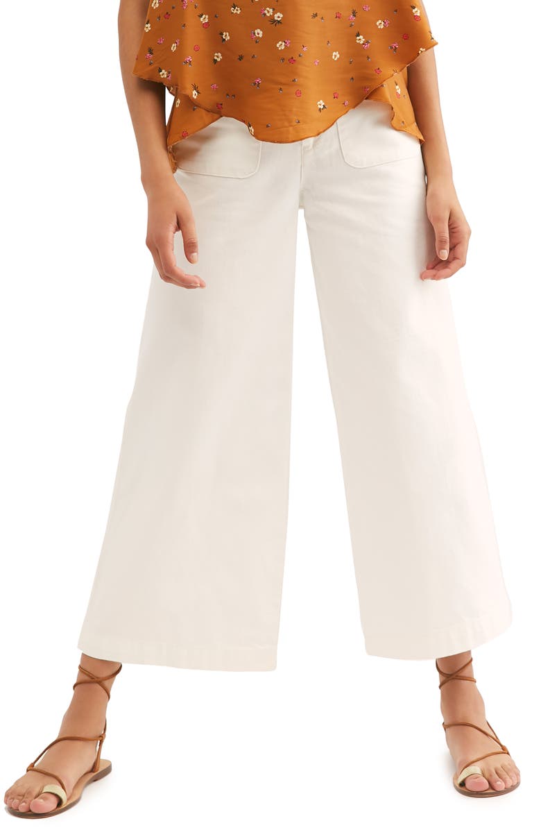 Free People Colette Wide Leg Culottes, Main, color,