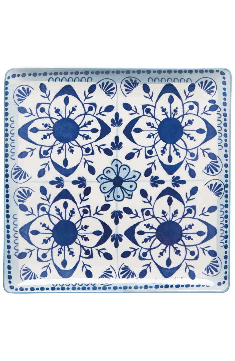 Danica Brands Porto Stamped Plate - Set of 2, Alternate, color, Blue