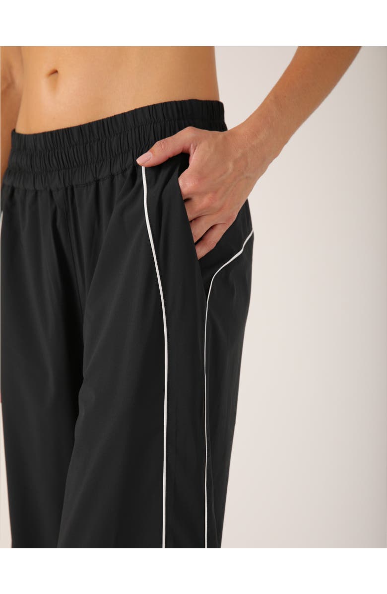 GLYDER Track Mode Pant, Alternate, color, Black/White