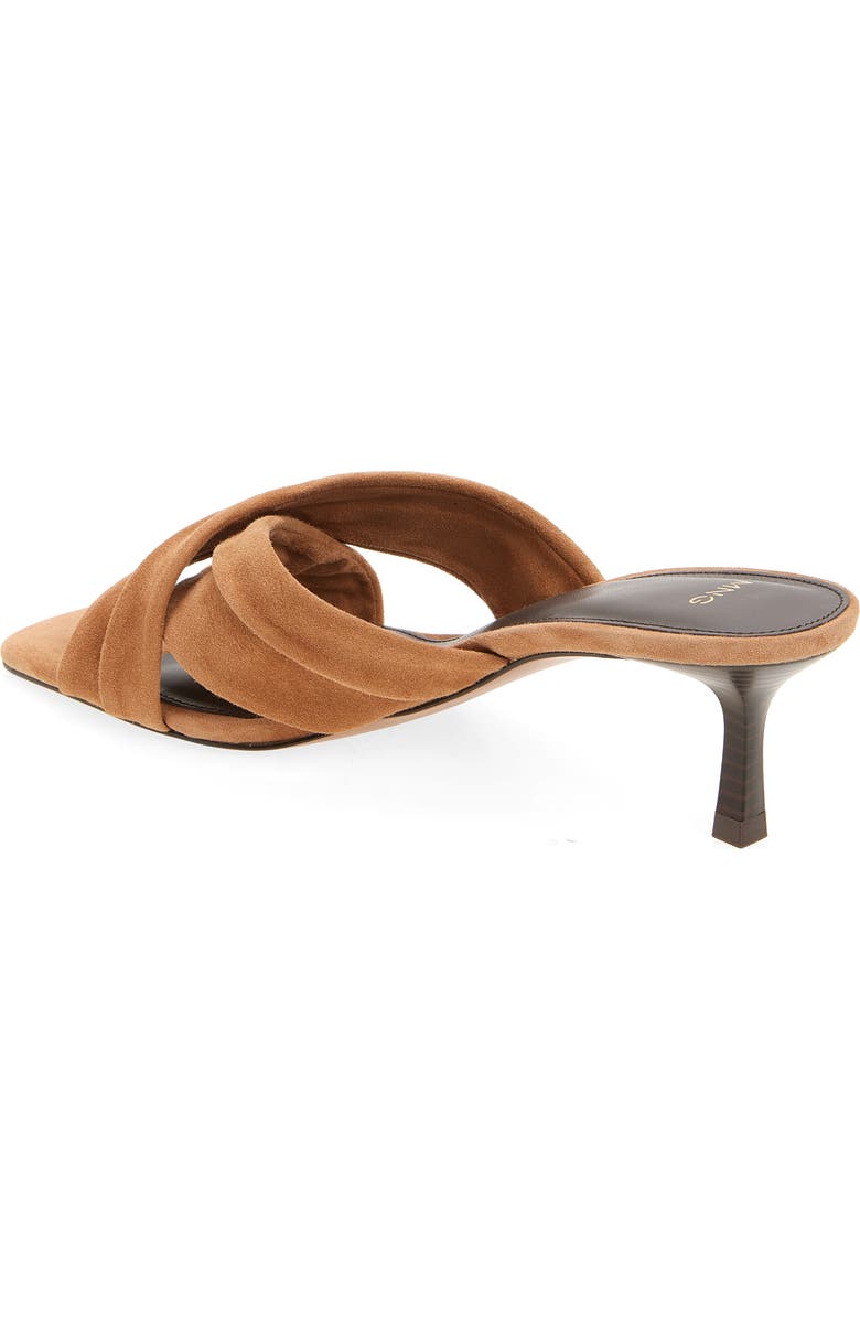 MANGO Cruce Slide Sandal, Alternate, color, Sand