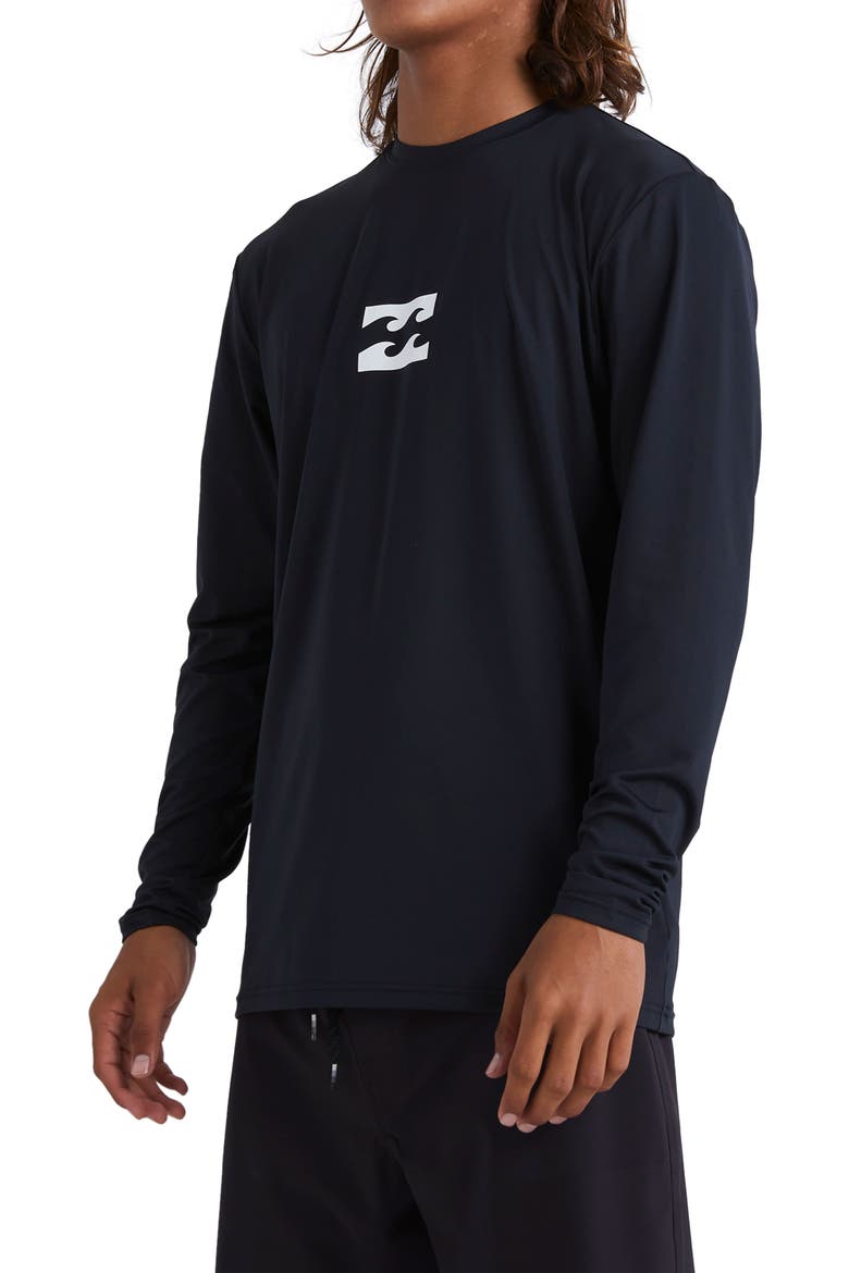 All Day Wave Long Sleeve T-Shirt, Alternate, color, BLACK