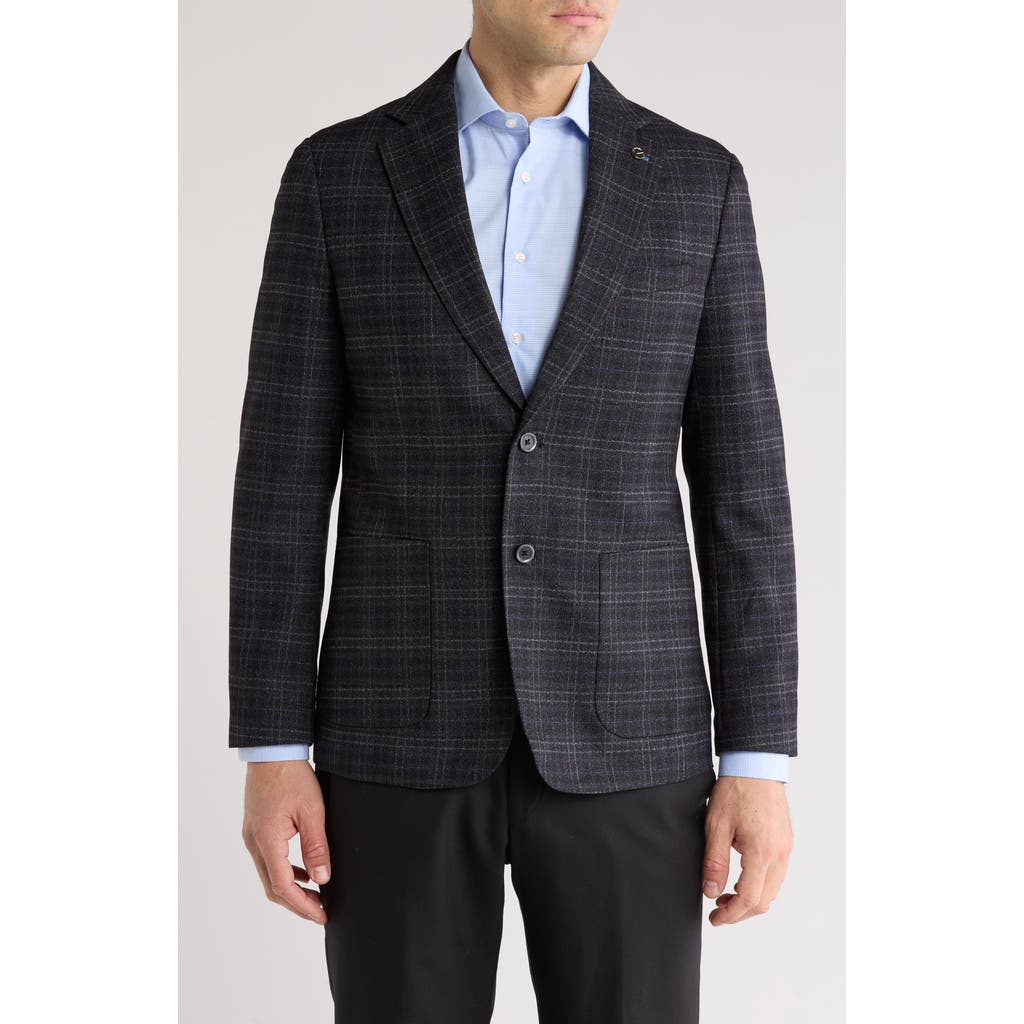 Tom Baine Performance Sport Coat In Charcoal