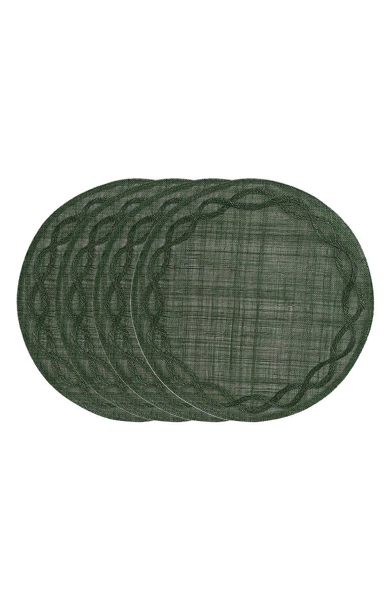 Juliska Tuileries Garden Set of 4 Placemats, Main, color,
