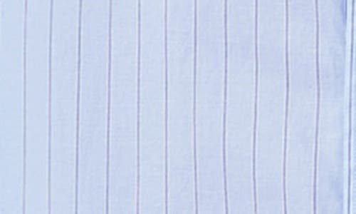 Allsaints Marcel Stripe Long Sleeve Button-up Shirt In Willow Blue