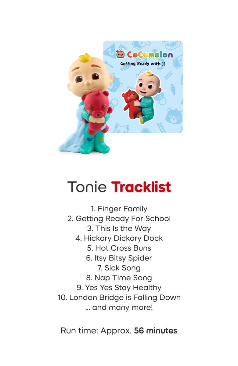 tonies CoComelon JJ Tonie Audio Character Bundle, Alternate, color, Multiple