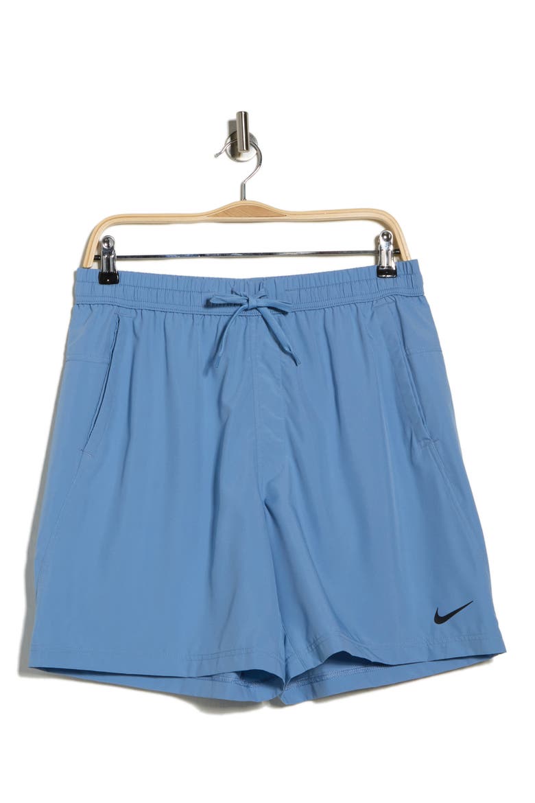 Dri-FIT Form 7-Inch Athletic Shorts, Alternate, color, WORK BLUE/ BLACK