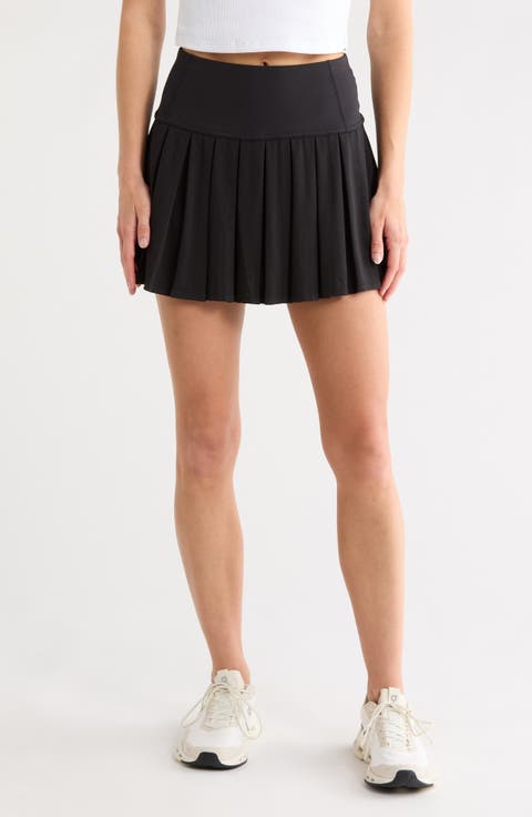 Court Piqué Pleated Tennis Skort