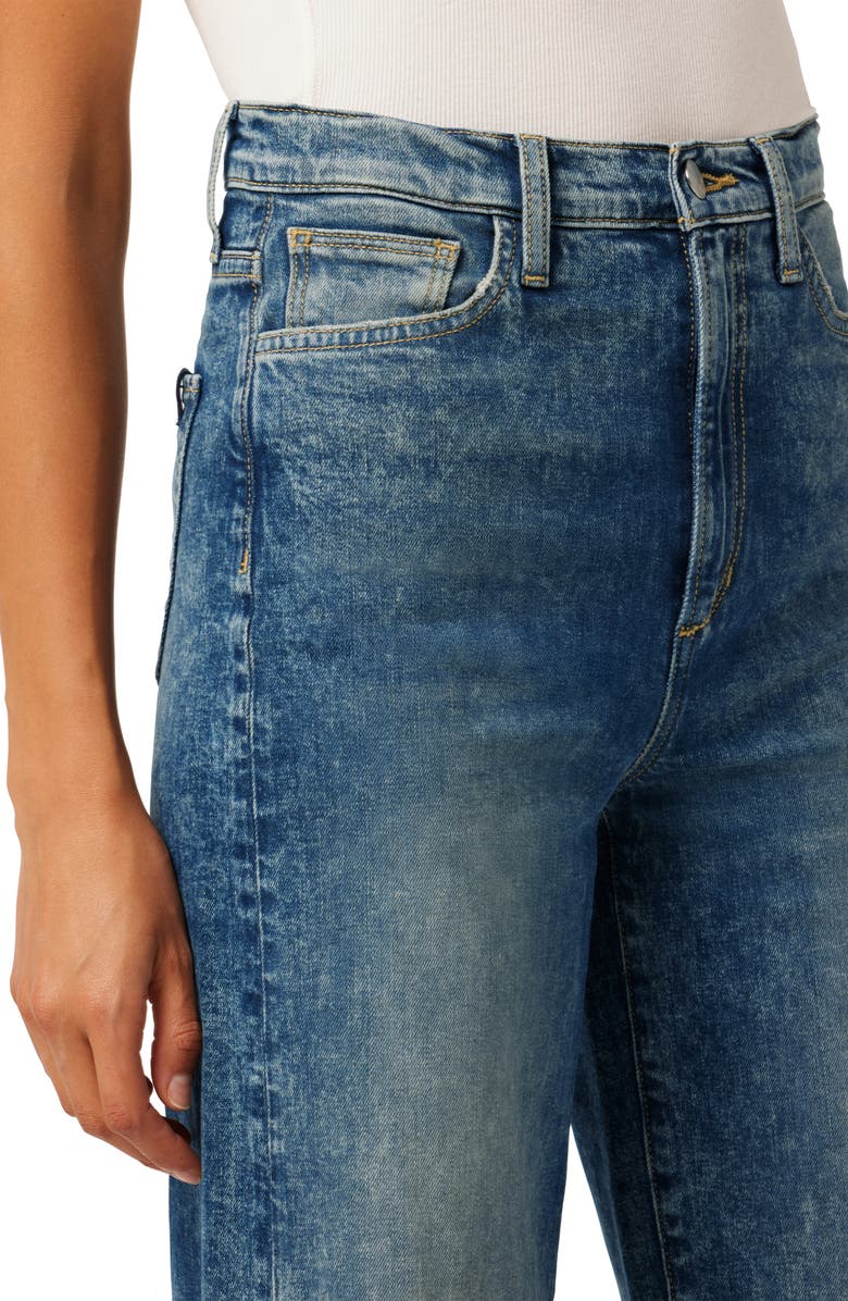 Joe's The Mia High Waist Frayed Wide Leg Jeans, Alternate, color, Gila