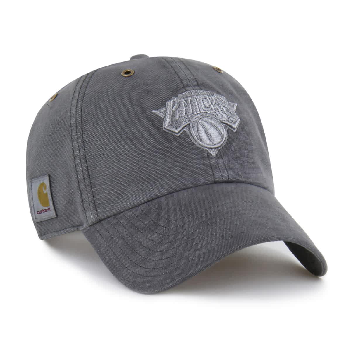 Men's Carhartt x '47 Charcoal New York Knicks Clean Up Adjustable