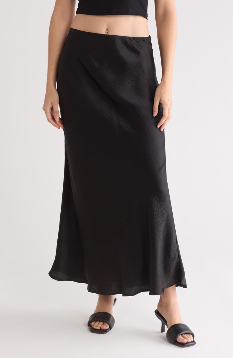 Satin Trumpet Skirt