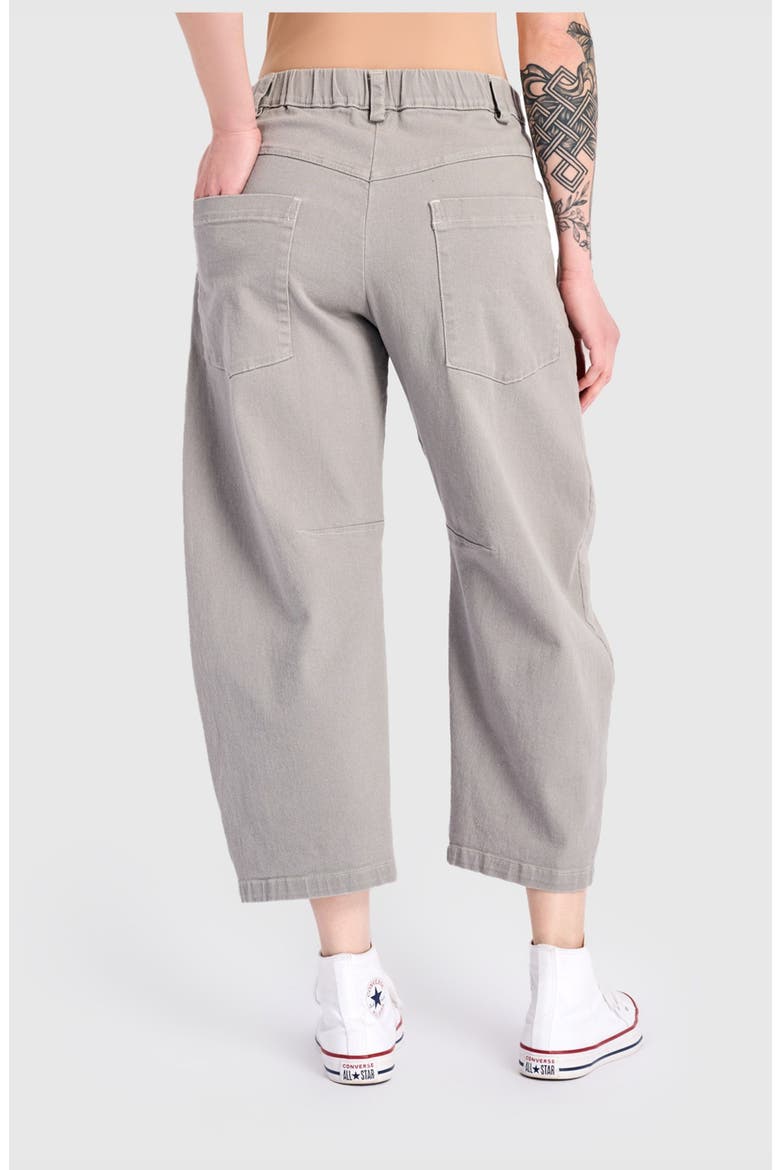 Go-To Barrel Pants, Alternate, color, Grey